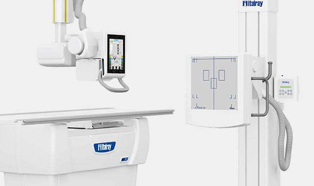 Possible configuration of X Frame digital radiography systems